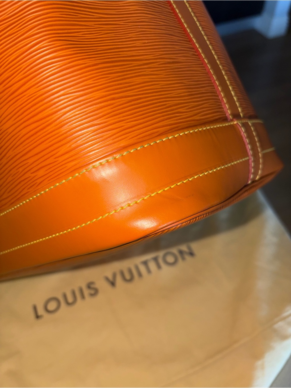 vintage Louis Vuitton Noé Bucket Bag - Picture 7 of 14